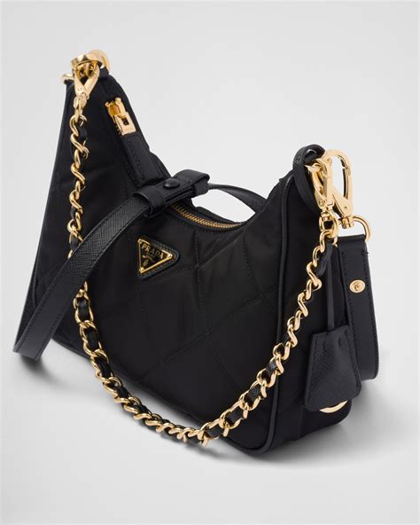 prada nylon bag with strap|Prada nylon bag re edition.